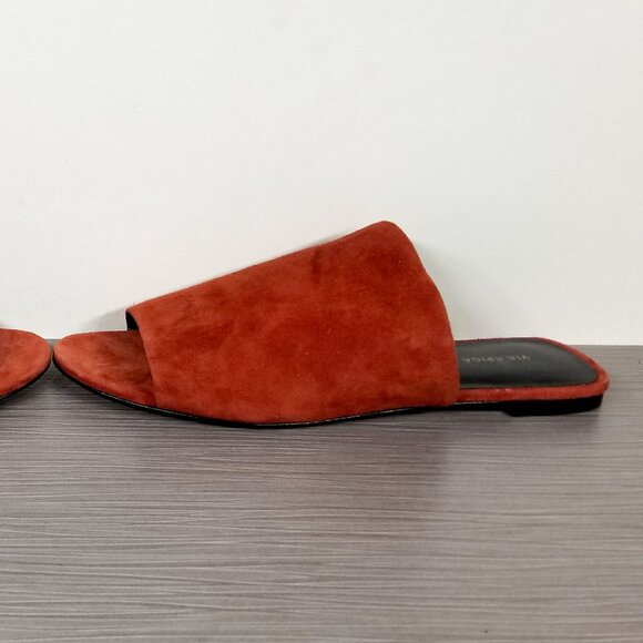 Via Spiga Heather Slide Sandal, Brick Suede, Womens Size 7.5 M - Picture 8 of 11